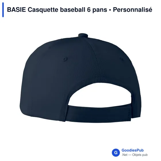 BASIE APOLLO Casquette 6 panneaux 160 gr/m - Image 10