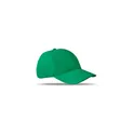 Variante vert - BASIE APOLLO Casquette 6 panneaux 160 gr/m