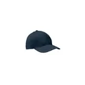 Variante bleu marine - BASIE APOLLO Casquette 6 panneaux 160 gr/m