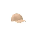 Variante ivoire - BASIE APOLLO Casquette 6 panneaux 160 gr/m