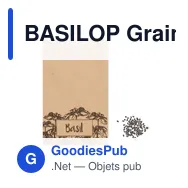 BASILOP Graines de basilic - Miniature 1