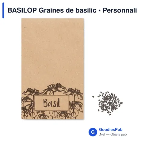 BASILOP Graines de basilic
