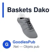 Baskets personnalisables Dakota avec logo - Confort et légèreté - Miniature 4