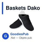 Baskets personnalisables Dakota avec logo - Confort et légèreté - Miniature 6