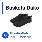 Baskets personnalisables Dakota avec logo - Confort et légèreté - Miniature 8