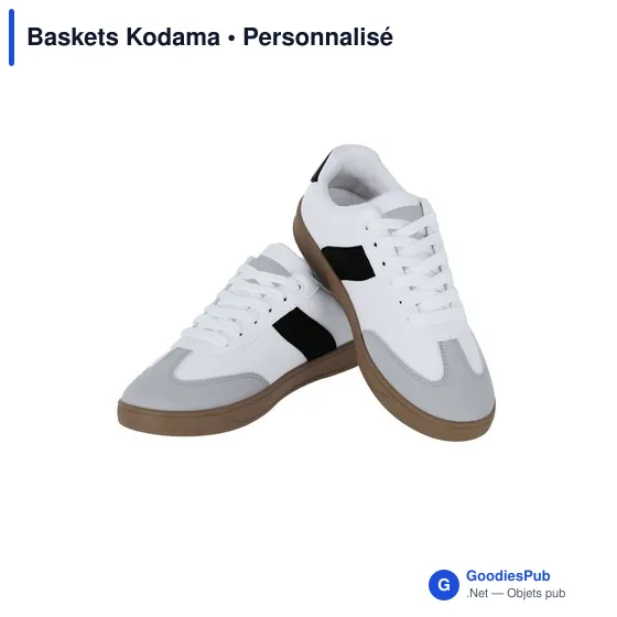 Baskets personnalisables avec logo - Modèle Kodama - Image 1