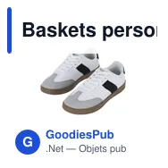 Baskets personnalisables avec logo - Modèle Kodama - Miniature 2
