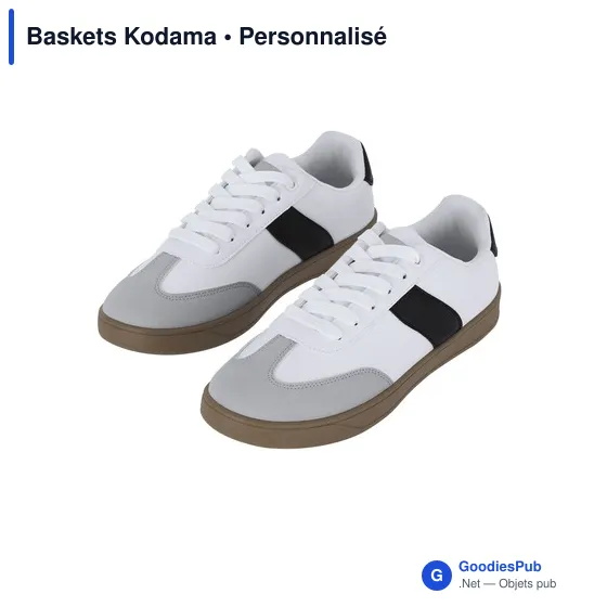 Baskets personnalisables avec logo - Modèle Kodama - Image 2