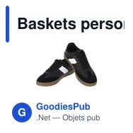 Baskets personnalisables avec logo - Modèle Kodama - Miniature 7