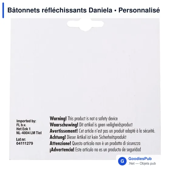 Bâtonnets réfléchissants Daniela - Image 6