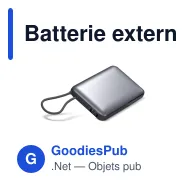 Batterie externe sans fil personnalisable MagSafe et Apple Watch avec logo - Nova 10000 - Miniature 2