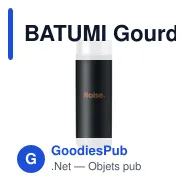 BATUMI Gourde double paroi Bambou - Miniature 11