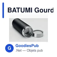 BATUMI Gourde double paroi Bambou - Miniature 12