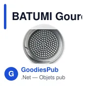BATUMI Gourde double paroi Bambou - Miniature 3