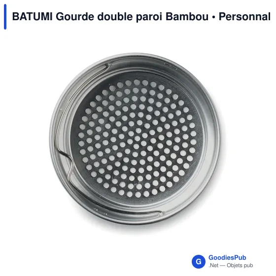BATUMI Gourde double paroi Bambou - Image 3