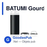 BATUMI Gourde double paroi Bambou - Miniature 10