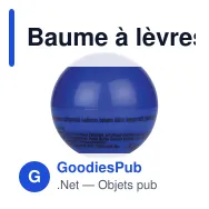Baume à lèvres personnalisable en forme de boule avec logo - Ball - Miniature 2