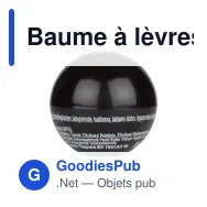 Baume à lèvres personnalisable en forme de boule avec logo - Ball - Miniature 4