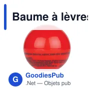 Baume à lèvres personnalisable en forme de boule avec logo - Ball - Miniature 5