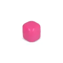 Variante Rose - Baume à lèvres personnalisable cubique en ABS recyclé avec logo - Cube Eco