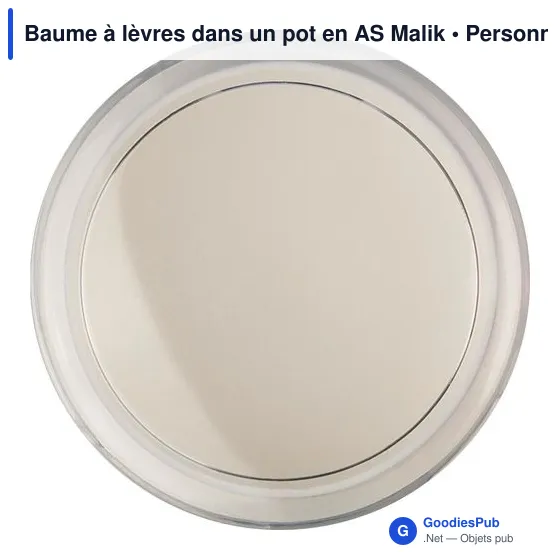 Baume à lèvres dans un pot en AS Malik - Image 11