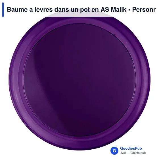 Baume à lèvres dans un pot en AS Malik - Image 16