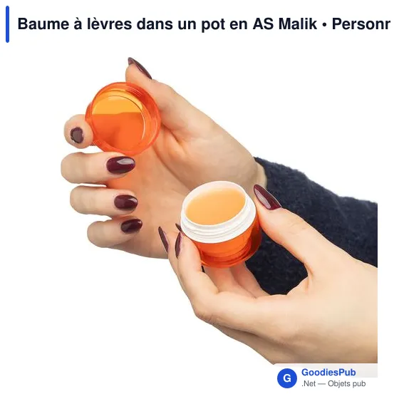 Baume à lèvres dans un pot en AS Malik - Image 8