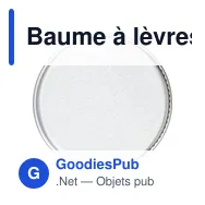 Baume à lèvres personnalisable avec logo - Kevin - Miniature 1