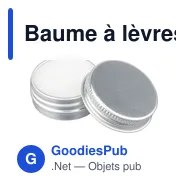 Baume à lèvres personnalisable avec logo - Kevin - Miniature 3