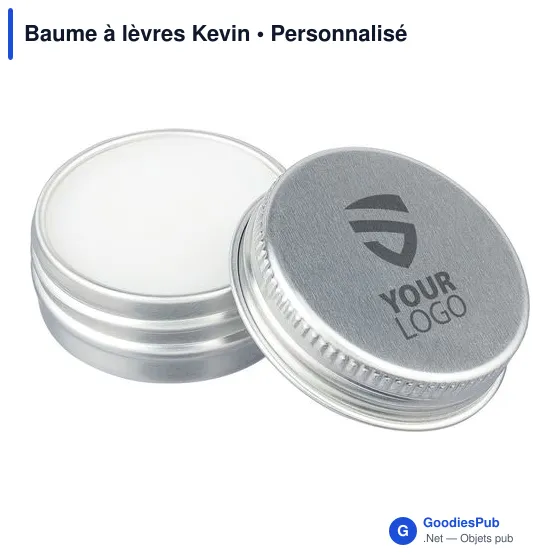 Baume à lèvres personnalisable avec logo - Kevin - Image 4