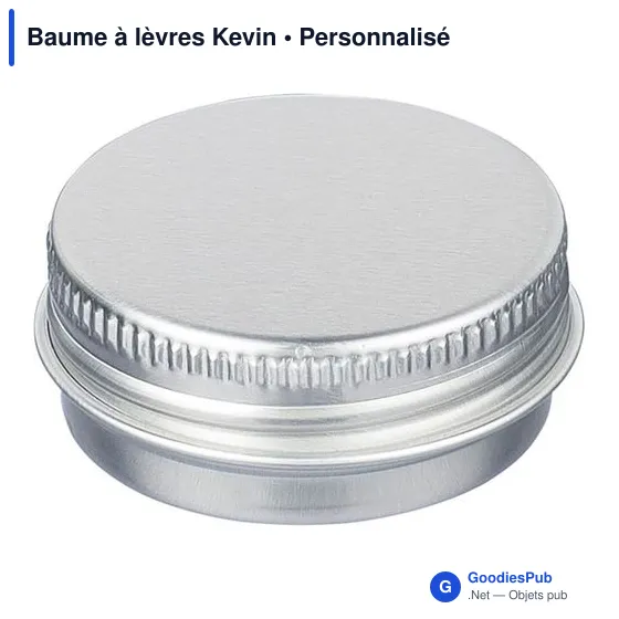 Baume à lèvres personnalisable avec logo - Kevin - Image 5
