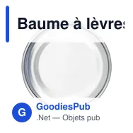 Baume à lèvres personnalisable avec logo - Kevin - Miniature 6