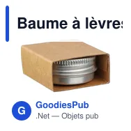 Baume à lèvres personnalisable avec logo - Kevin - Miniature 7