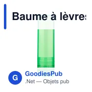 Baume à lèvres Lipcare - Miniature 3