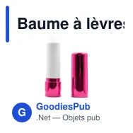 Baume à lèvres personnalisable avec logo - Ranulf - Miniature 1