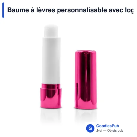 Baume à lèvres personnalisable avec logo - Ranulf