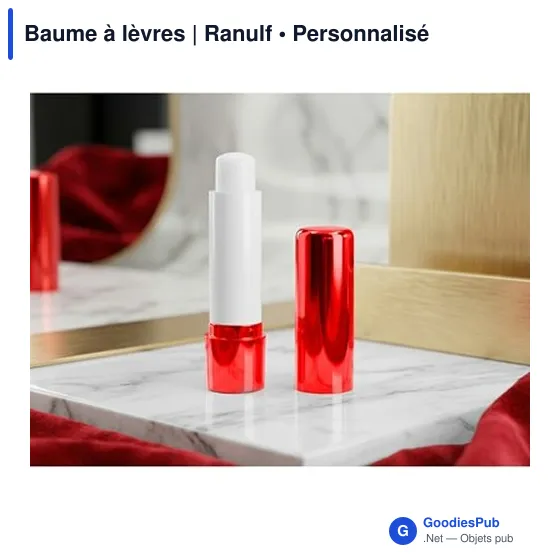 Baume à lèvres personnalisable avec logo - Ranulf - Image 12
