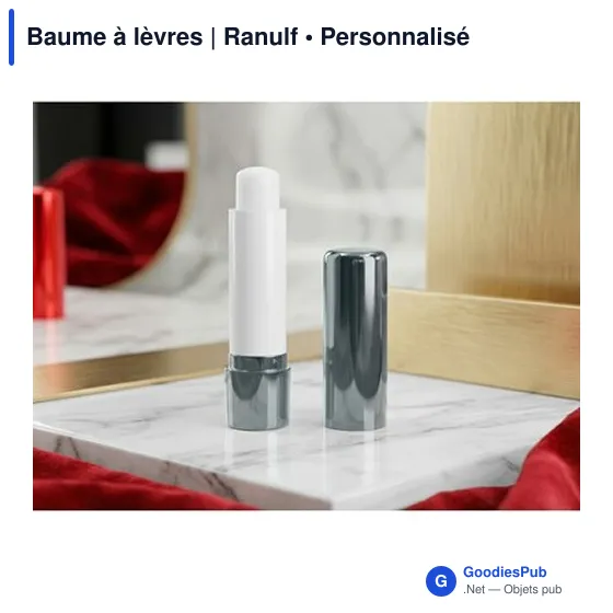 Baume à lèvres personnalisable avec logo - Ranulf - Image 9