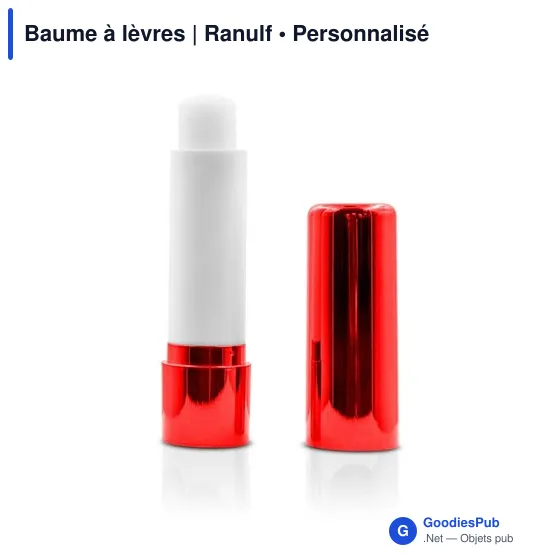 Baume à lèvres personnalisable avec logo - Ranulf - Image 10