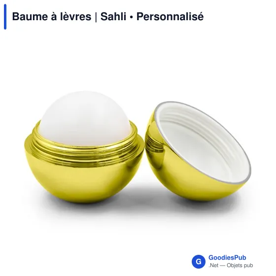 Baume à lèvres personnalisable avec logo - Sahli - Image 4