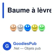 Baume à lèvres personnalisable avec logo - Sahli - Miniature 8