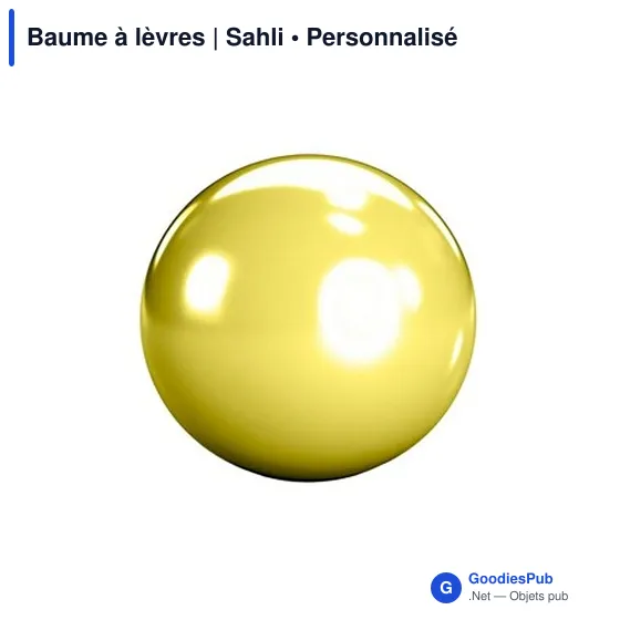 Baume à lèvres personnalisable avec logo - Sahli - Image 9