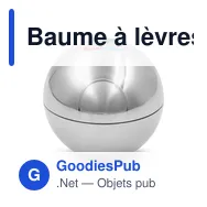 Baume à lèvres personnalisable avec logo - Sahli - Miniature 10