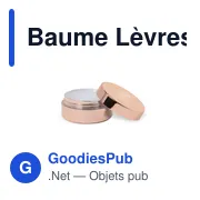 Baume Lèvres Bortum - Miniature 2