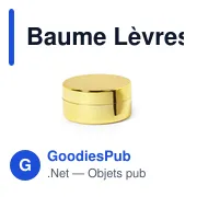 Baume Lèvres Bortum - Miniature 6