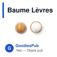 Baume Lèvres Bowok - Miniature 3