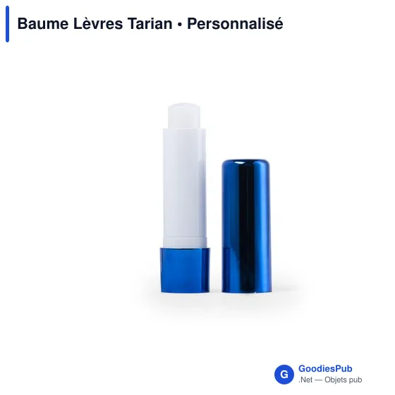 Baume à lèvres personnalisable Tarian avec logo - SPF15 - Image 2