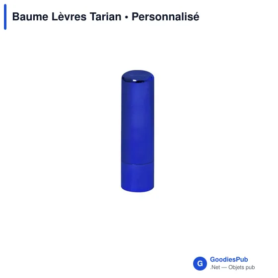 Baume à lèvres personnalisable Tarian avec logo - SPF15 - Image 5