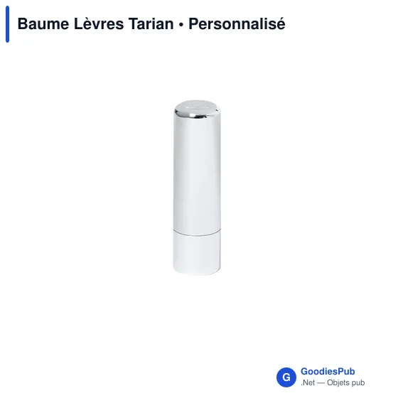 Baume à lèvres personnalisable Tarian avec logo - SPF15 - Image 9