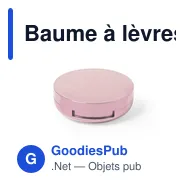 Baume à lèvres personnalisable avec miroir et logo - Zendal - Miniature 5